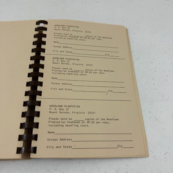 Woodlawn Plantation Cook Book 1979 Nelly’s Needlers Great Collection Of Recipes - Picture 13 of 13